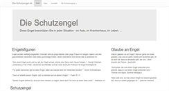 Desktop Screenshot of die-schutzengel.de